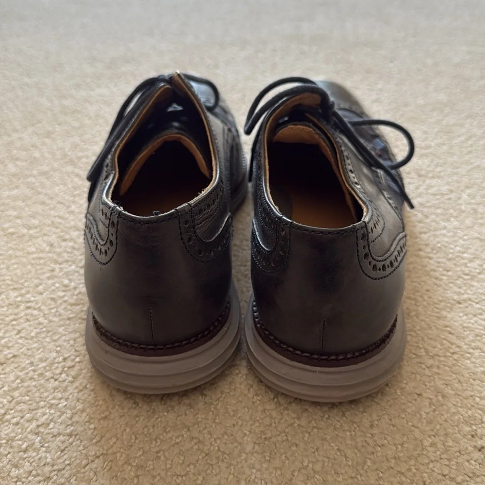 Cole Haan Men's ØriginalGrand Wingtip Oxford Dark Night Navy 9 1/2